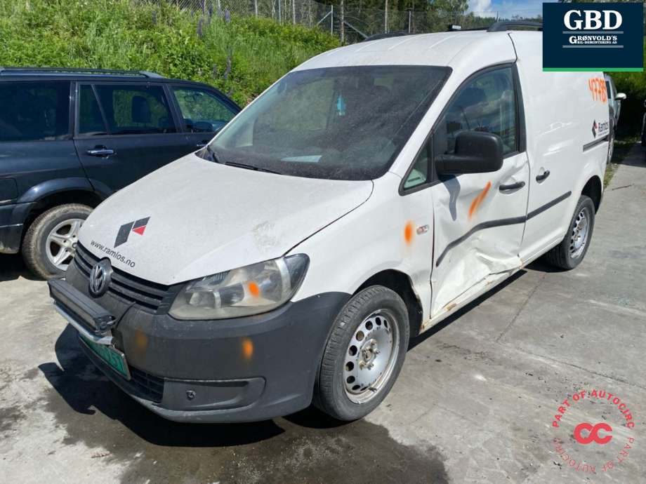 VW Caddy 2010-2015 (Type III, Fase 2) , Motorkode: CFHF, Girkassekode: NFQ
