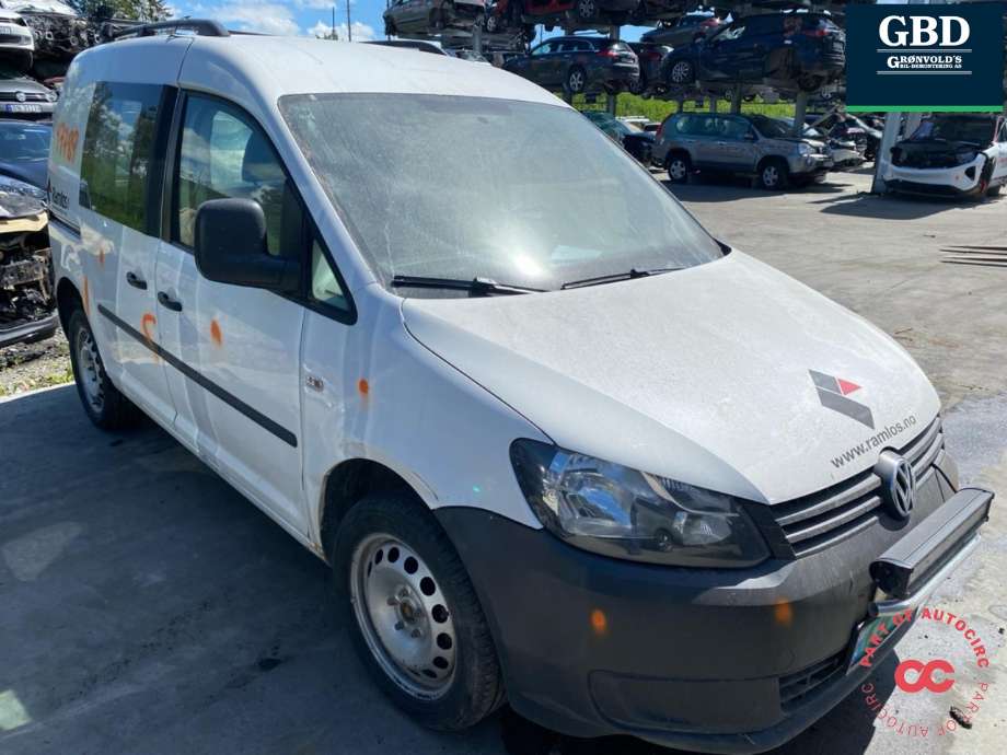 VW Caddy 2010-2015 (Type III, Fase 2) , Motorkode: CFHF, Girkassekode: NFQ