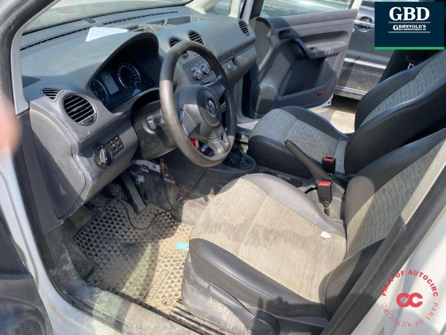 VW Caddy 2010-2015 (Type III, Fase 2) , Motorkode: CFHF, Girkassekode: NFQ