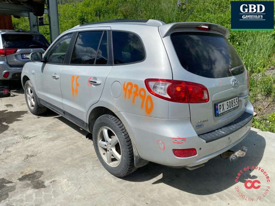 Hyundai Santa Fe, 2006-2009 (Type II, Fase 1)  delebil , Motorkode: D4EB, Girkassekode: 450003A578