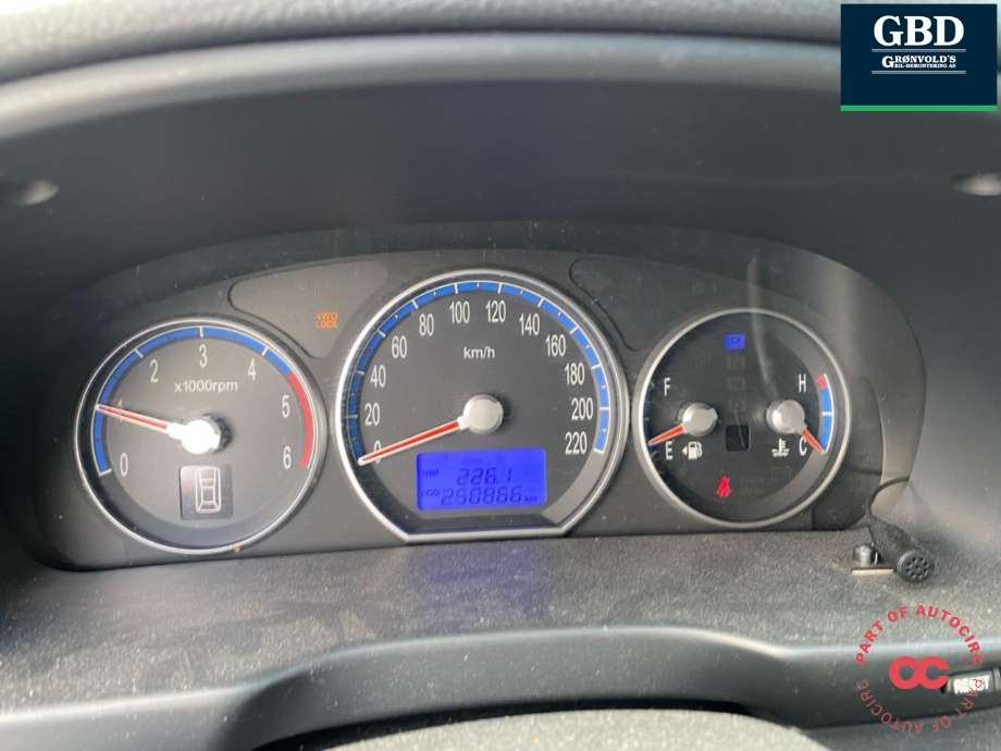 Hyundai Santa Fe 2006-2009 (Type II, Fase 1) , Motorkode: D4EB, Girkassekode: 450003A578