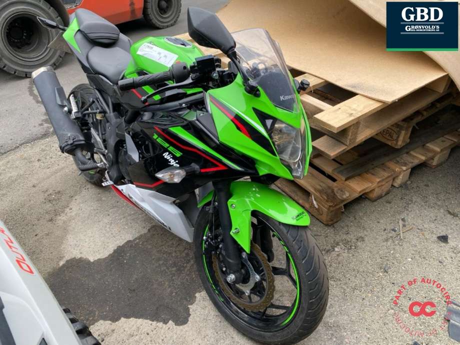 MC Kawasaki Ninja 125 2019-->> , Motorkode: BX125AE, Girkassekode: 