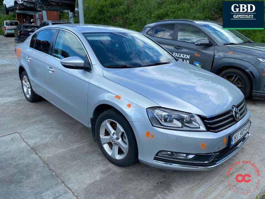 VW Passat, 2011-2015 (B7) (B7) delebil , Motorkode: CAXA, Girkassekode: NQK