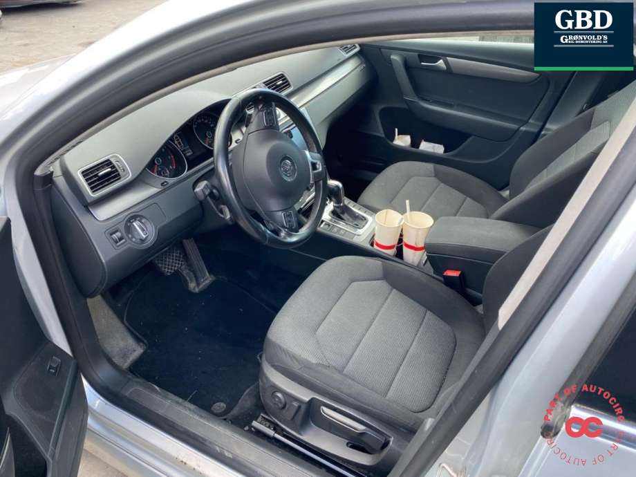 VW Passat 2011-2015 (B7) (B7), Motorkode: CAXA, Girkassekode: NQK