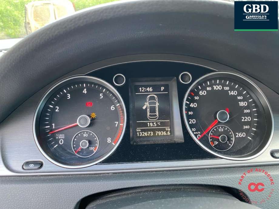 VW Passat 2011-2015 (B7) (B7), Motorkode: CAXA, Girkassekode: NQK