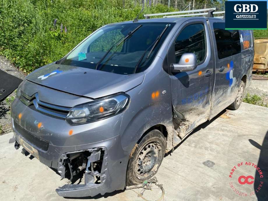 Citroën Jumpy, 2016->> (Type III)  delebil , Motorkode: AHX, Girkassekode: 98 195 856 80