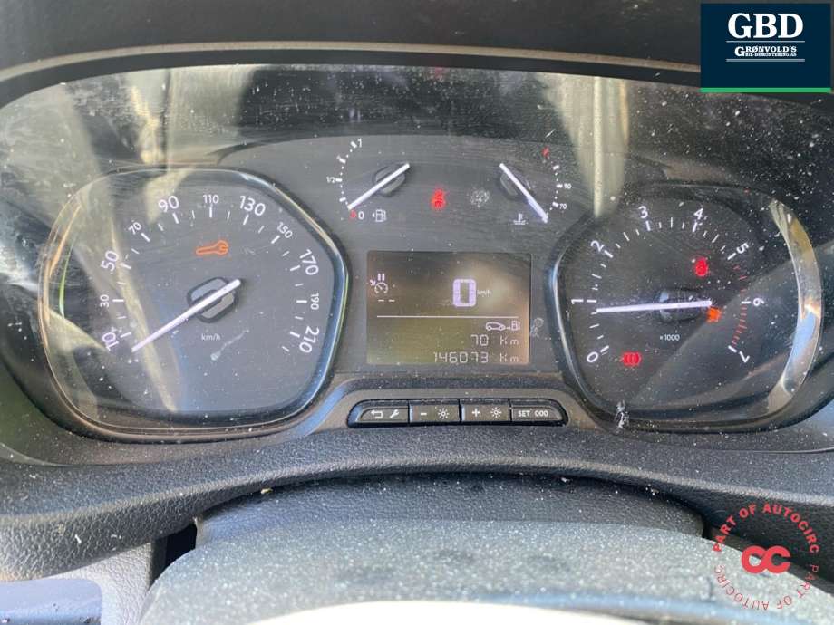 Citroën Jumpy 2016-->> (Type III) , Motorkode: AHX, Girkassekode: 98 195 856 80