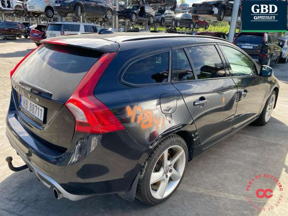 Volvo V60 2010-2013 (Type I, Fase 1) delebil , Motorkode: D5204T2, Girkassekode: 36050937