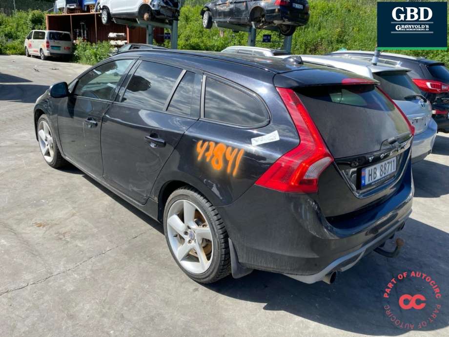 Volvo V60 2010-2013 (Type I, Fase 1) delebil , Motorkode: D5204T2, Girkassekode: 36050937
