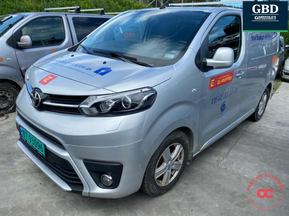Toyota Proace, 2016->> (Type II)  delebil , Motorkode: 3WZ-TV, Girkassekode: SU001A3122
