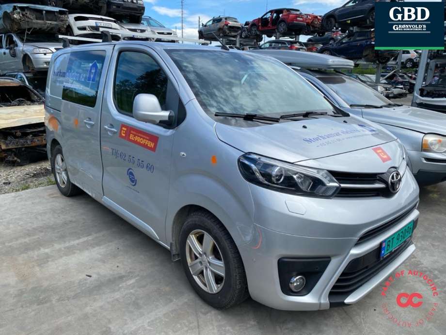 Toyota Proace 2016-->> (Type II) , Motorkode: 3WZ-TV, Girkassekode: SU001A3122