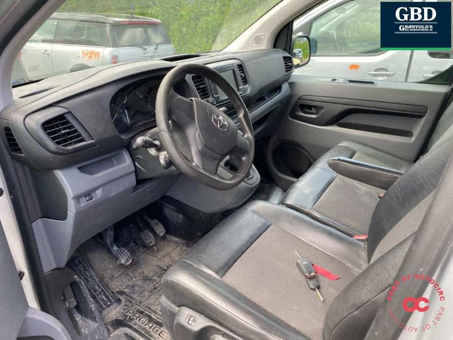 Toyota Proace 2016-->> (Type II) , Motorkode: 3WZ-TV, Girkassekode: SU001A3122