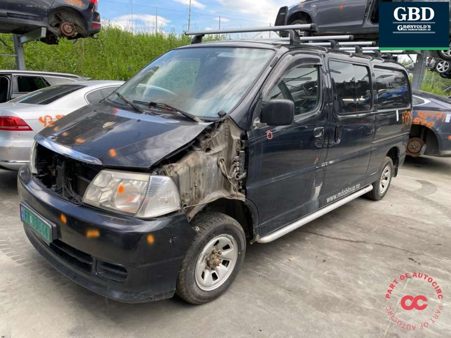 Toyota Hiace, 2007-2012 (Fase 3)  delebil , Motorkode: 2KD-FTV, Girkassekode: 3303026A60