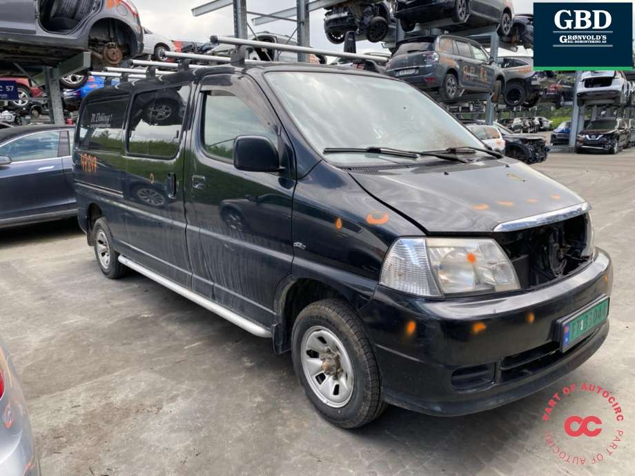 Toyota Hiace 2007-2012 (Fase 3) , Motorkode: 2KD-FTV, Girkassekode: 3303026A60