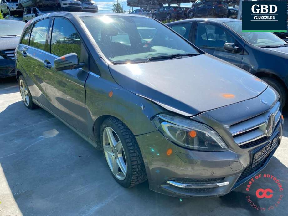 Mercedes B-Klasse 2011-2018 (W246) (W246), Motorkode: M270.920, Girkassekode: A 246 370 77 02