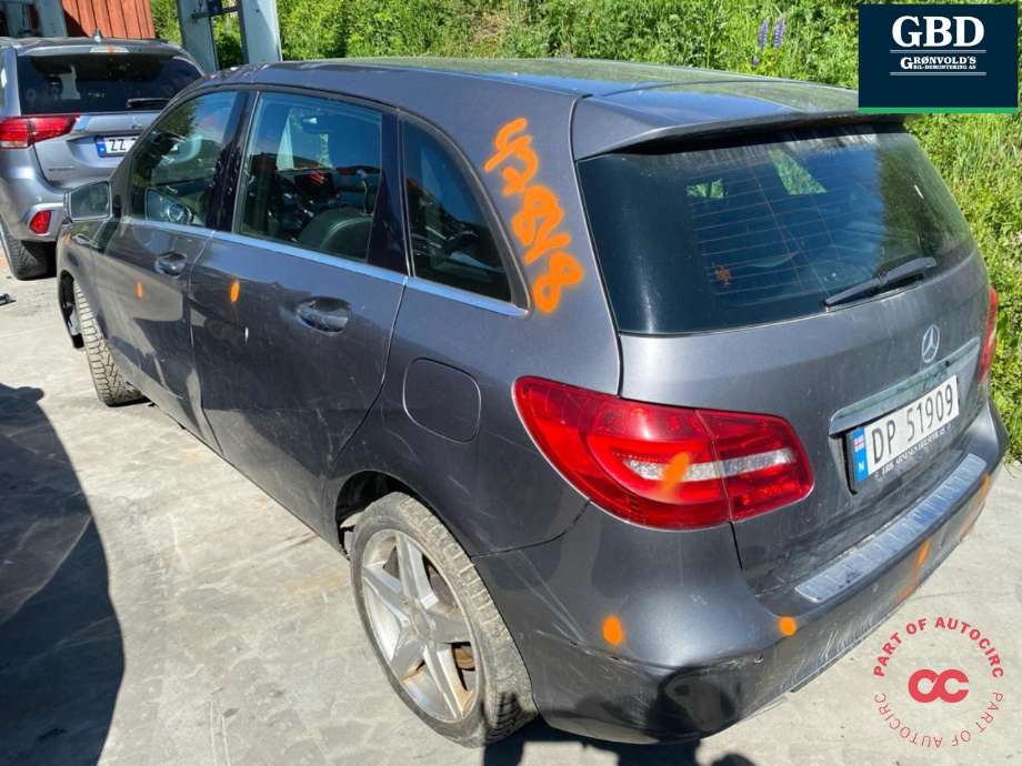 Mercedes B-Klasse 2011-2018 (W246) (W246), Motorkode: M270.920, Girkassekode: A 246 370 77 02
