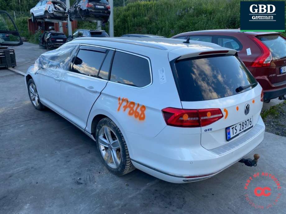VW Passat, 2015-2019 (B8, Fase 1) (B8) delebil , Motorkode: CUKC, Girkassekode: SCB