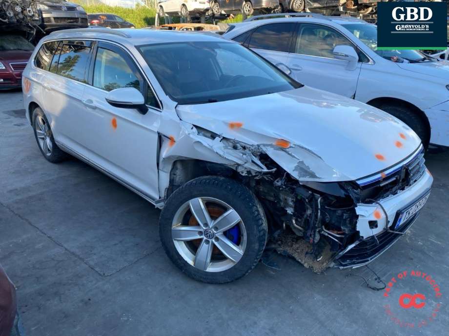 VW Passat 2015-2019 (Fase 1) (B8) (B8), Motorkode: CUKC, Girkassekode: SCB