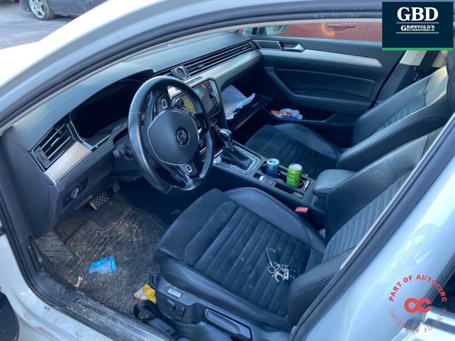 VW Passat 2015-2019 (Fase 1) (B8) (B8), Motorkode: CUKC, Girkassekode: SCB