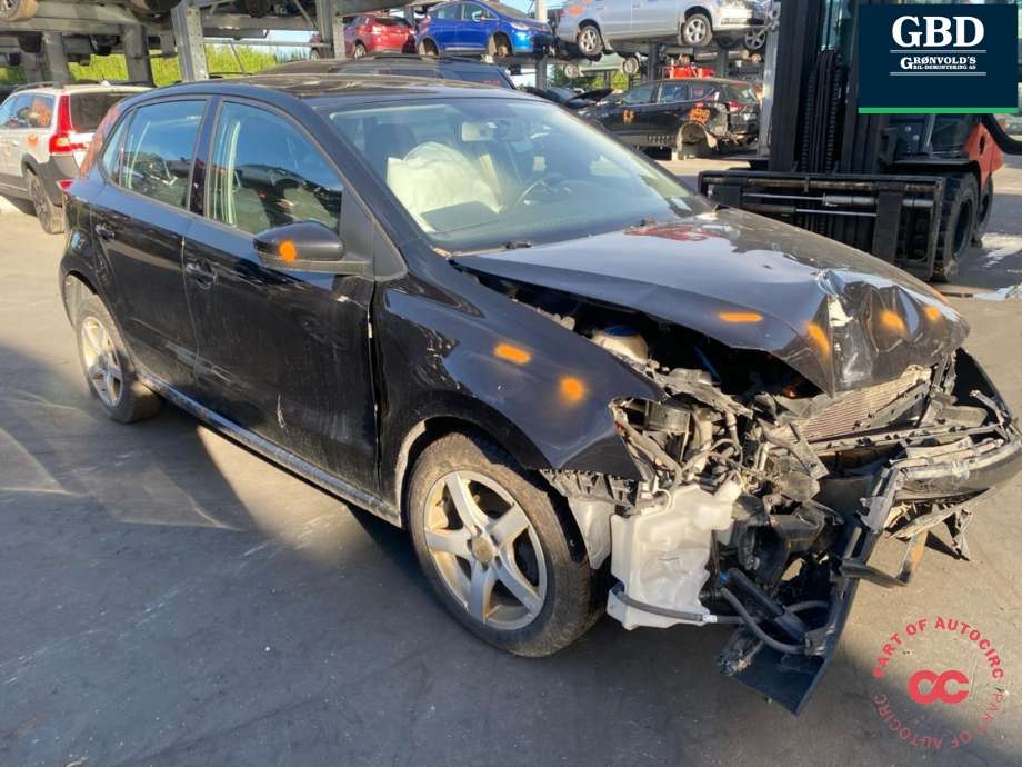 VW Polo 2009-2014 (Type V, Fase 1) , Motorkode: CAYB, Girkassekode: NBC