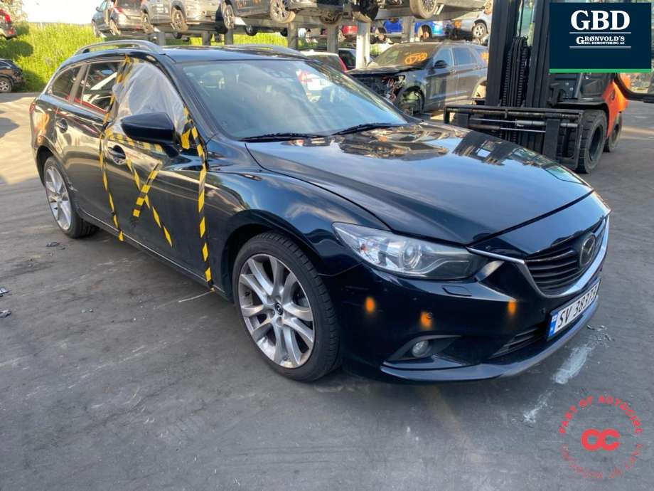 Mazda 6, 2013-2015 (Type III, Fase 1)  delebil , Motorkode: SH-VPTS, Girkassekode: GWDL03000