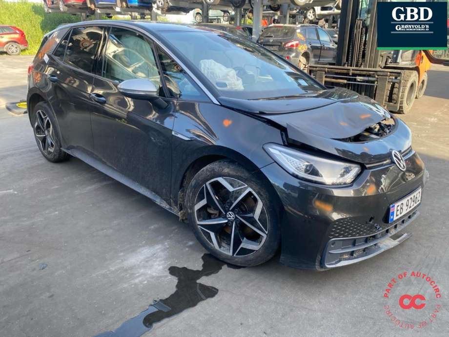 VW ID.3, 2020->>  delebil , Motorkode: EBJC