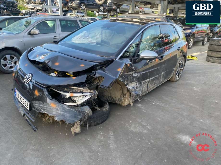 VW ID.3 2020-->> , Motorkode: EBJC, Girkassekode: