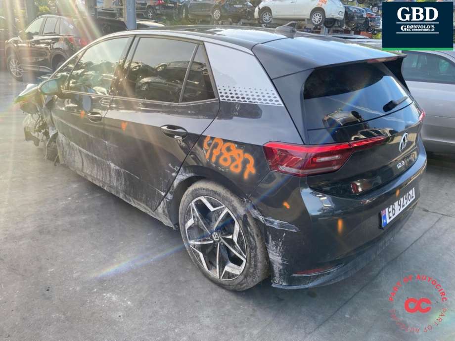 VW ID.3 2020-->> , Motorkode: EBJC, Girkassekode: