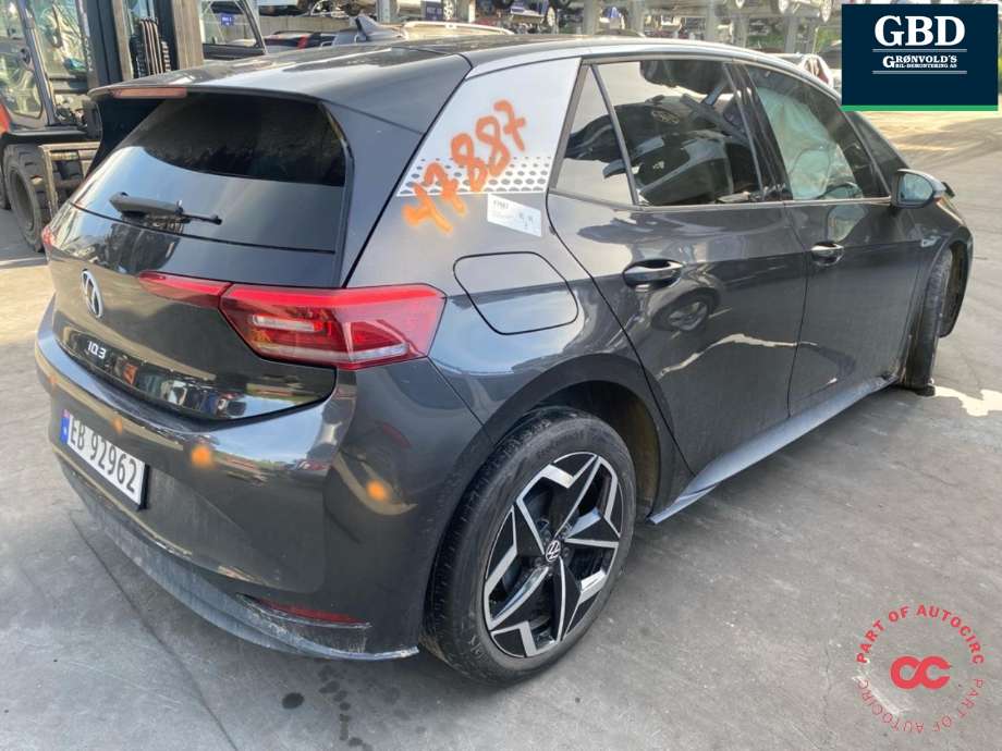 VW ID.3 2020-->> , Motorkode: EBJC, Girkassekode: