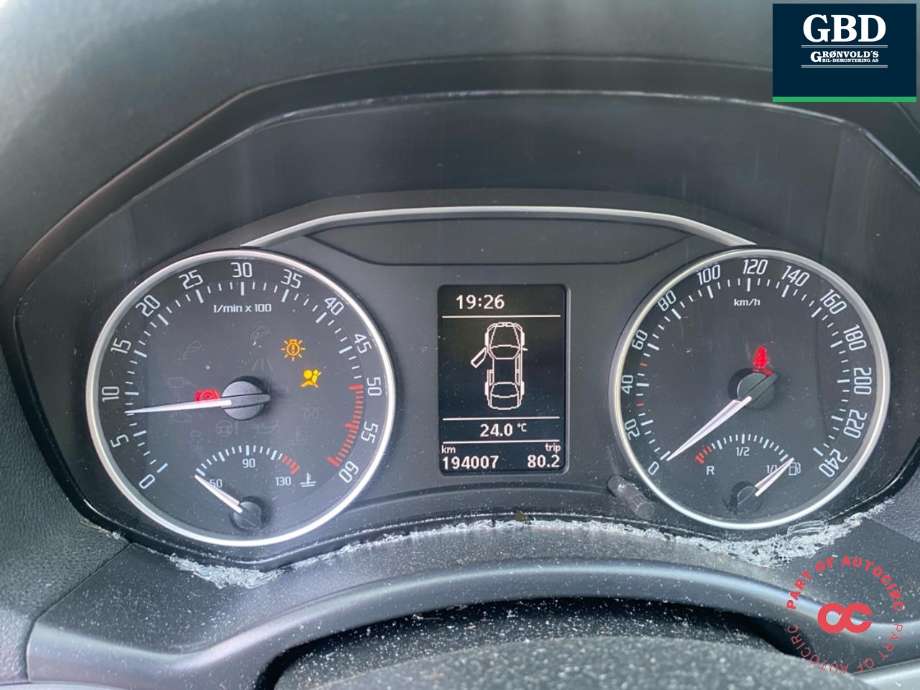 Škoda Octavia 2009-2013 (Type II, Fase 2) , Motorkode: CAYC, Girkassekode: NFQ