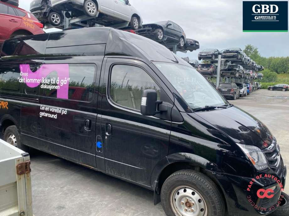 Maxus EV80 2019-->> , Motorkode: TZ249XSS001, Girkassekode: 