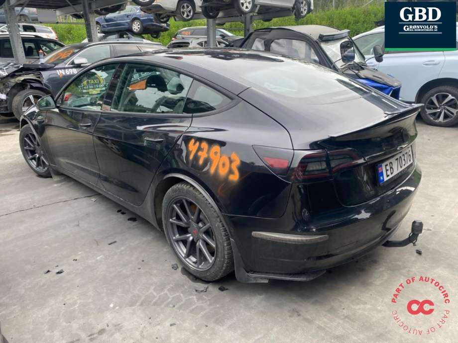 Tesla Model 3 2018-2023 (Fase 1) , Motorkode: 3D3, Girkassekode: 