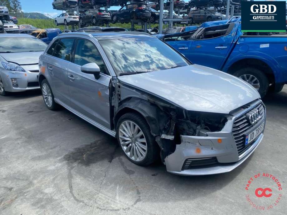 Audi A3 2016-2020 (Type III, Fase 2) , Motorkode: CUKB, Girkassekode: SBZ