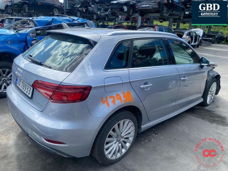 Audi A3 2016-2020 (Type III, Fase 2) , Motorkode: CUKB, Girkassekode: SBZ