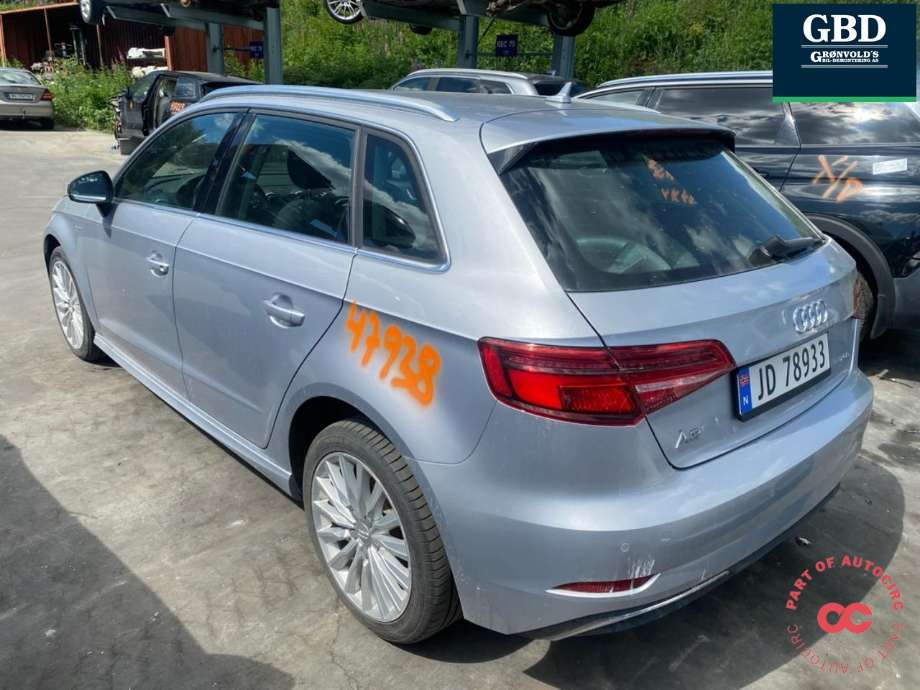 Audi A3 2016-2020 (Type III, Fase 2) , Motorkode: CUKB, Girkassekode: SBZ