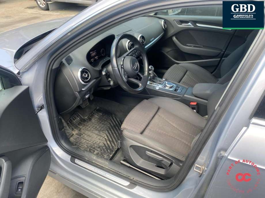Audi A3 2016-2020 (Type III, Fase 2) , Motorkode: CUKB, Girkassekode: SBZ