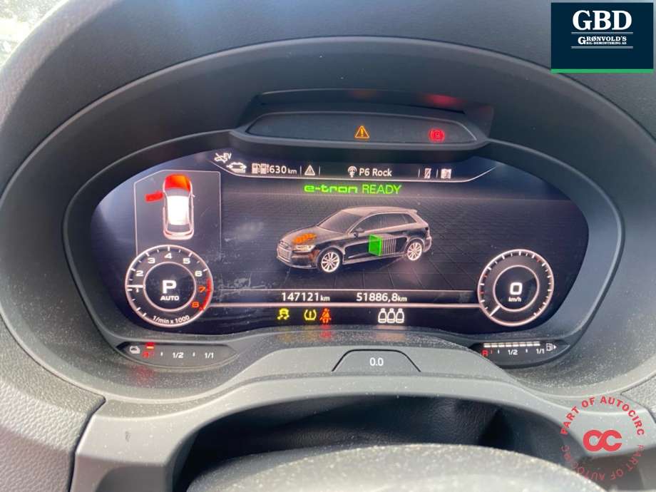Audi A3 2016-2020 (Type III, Fase 2) , Motorkode: CUKB, Girkassekode: SBZ