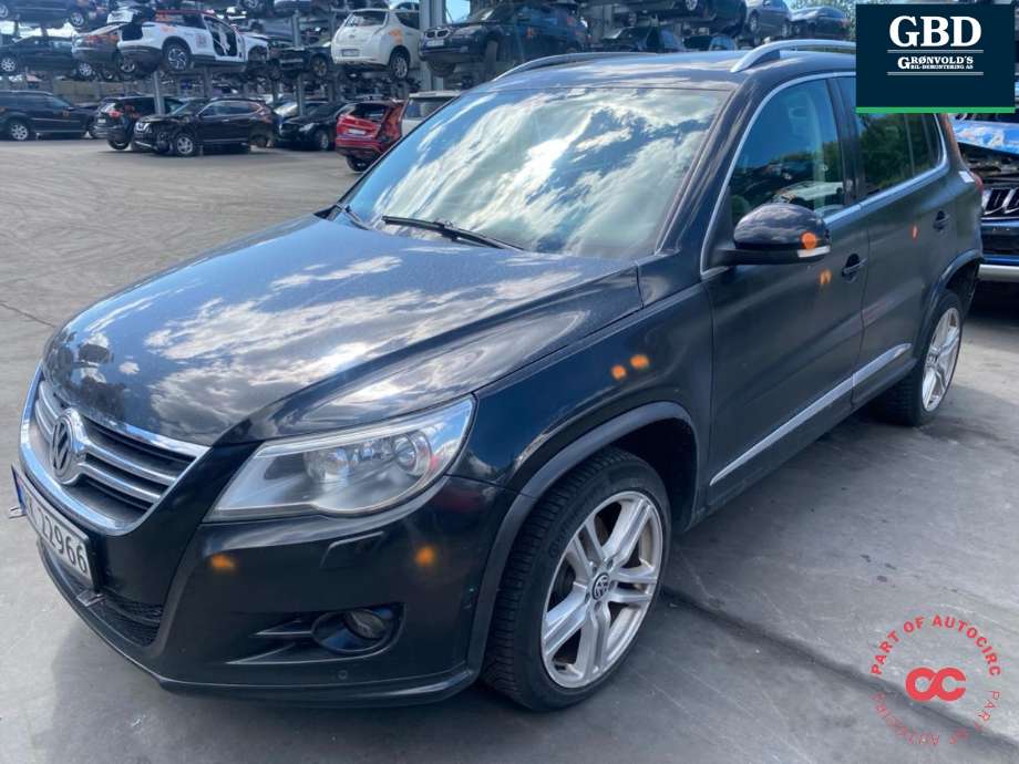VW Tiguan 2007-2011 (Type I, Fase 1) , Motorkode: CFFB, Girkassekode: LWS