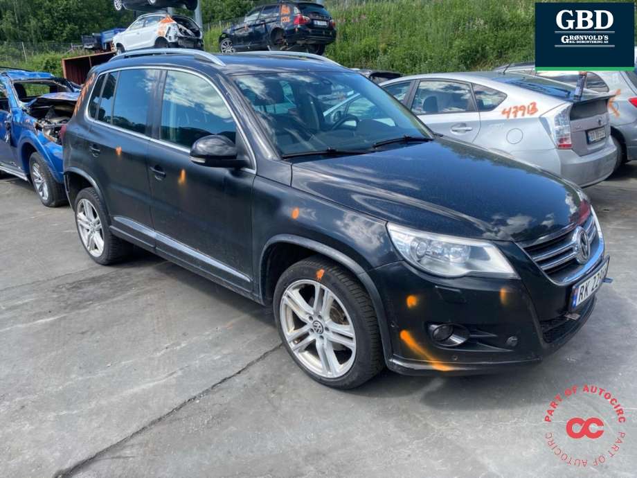 VW Tiguan 2007-2011 (Type I, Fase 1) , Motorkode: CFFB, Girkassekode: LWS