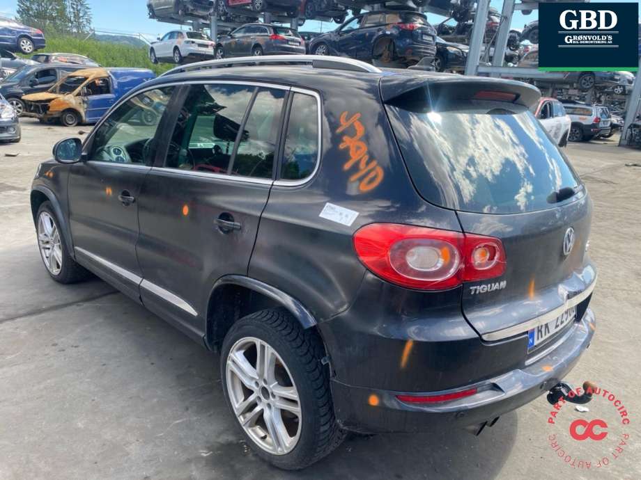 VW Tiguan 2007-2011 (Type I, Fase 1) , Motorkode: CFFB, Girkassekode: LWS