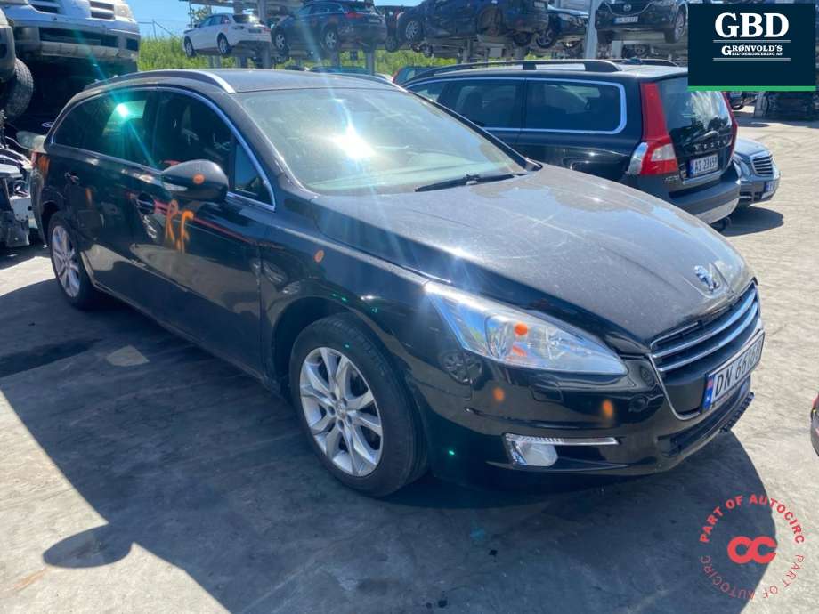 Peugeot 508 2011-2014 (Type I, Fase 1) , Motorkode: 9HR, Girkassekode: 2231 P2