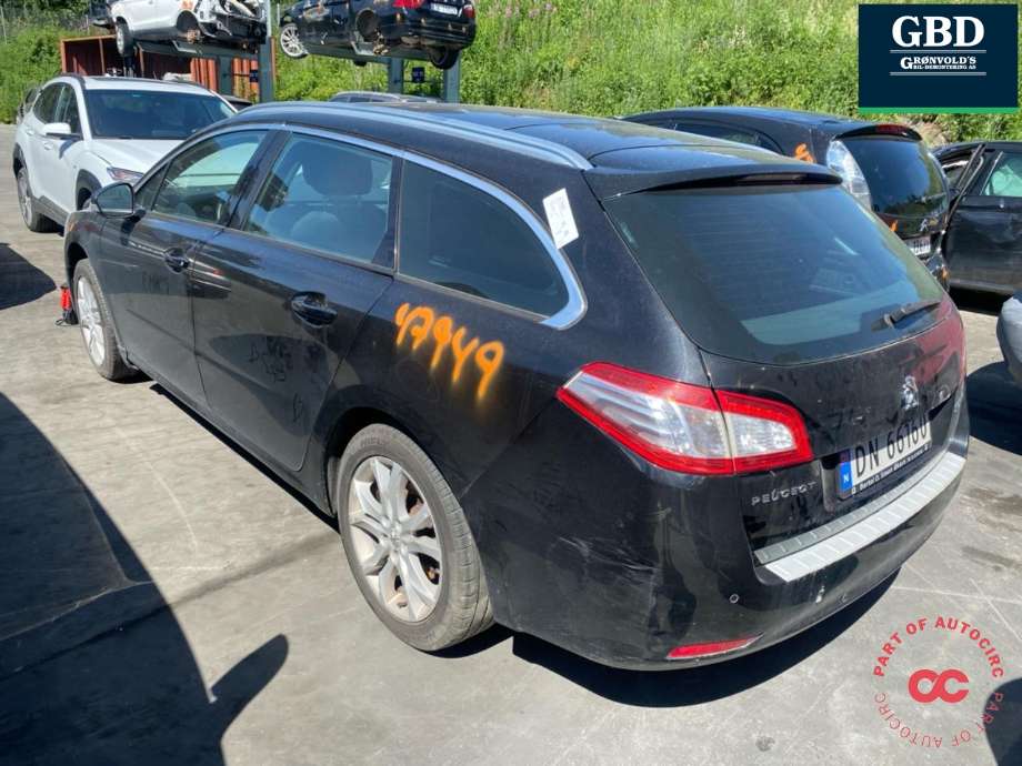 Peugeot 508 2011-2014 (Type I, Fase 1) , Motorkode: 9HR, Girkassekode: 2231 P2