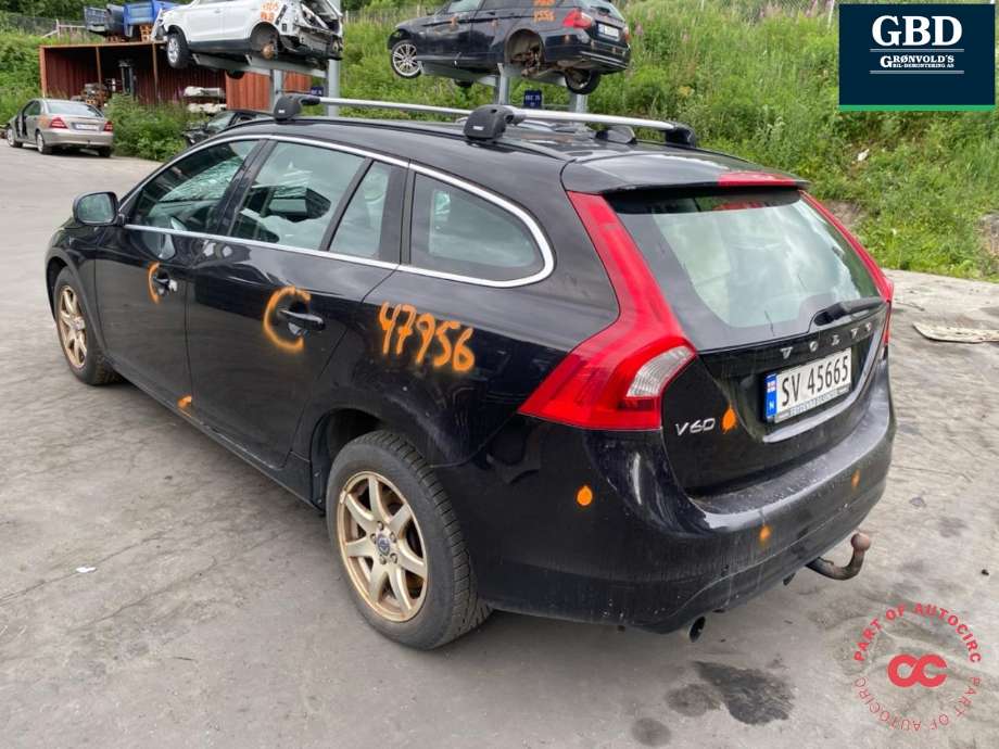 Volvo V60 2010-2013 (Type I, Fase 1) , Motorkode: D4162T, Girkassekode: 36051151