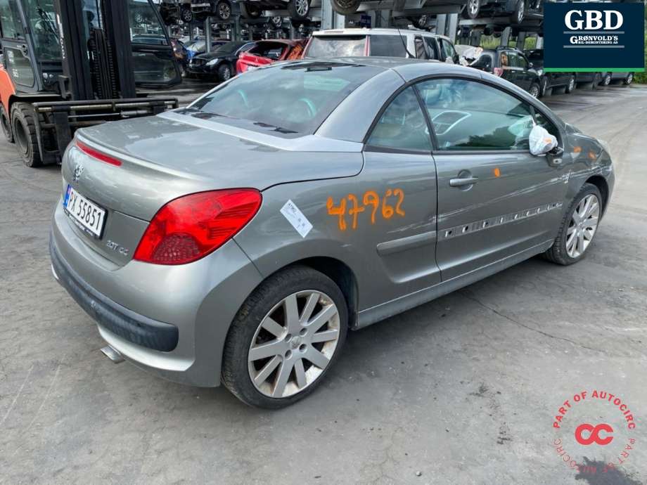 Peugeot 207 2006-2012 , Motorkode: 9HZ, Girkassekode: 2222 LL