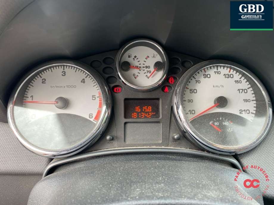 Peugeot 207 2006-2012 , Motorkode: 9HZ, Girkassekode: 2222 LL