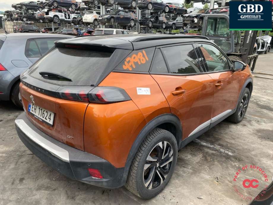 Peugeot e-2008 2019-->> , Motorkode: ZK01, Girkassekode: 98 428 583 80