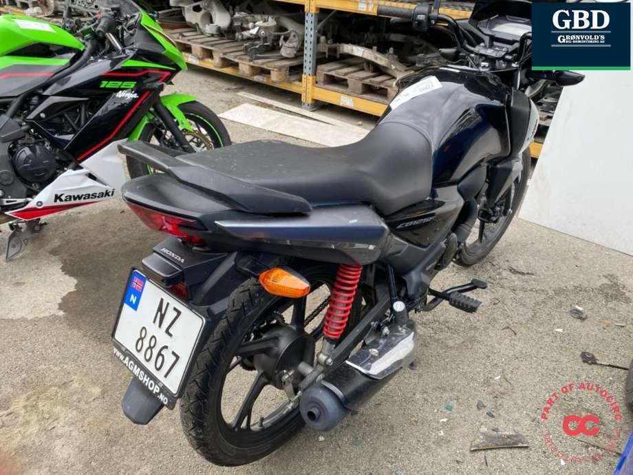 MC Honda CB125F 2021-->> delebil , Motorkode: JC83E, Girkassekode: