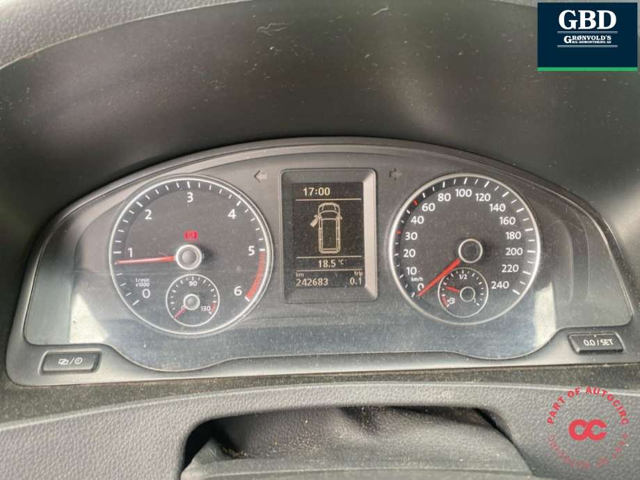 VW Transporter / Caravelle 2009-2015 (Fase 2) (T5) (T5), Motorkode: CAAD, Girkassekode: PCA