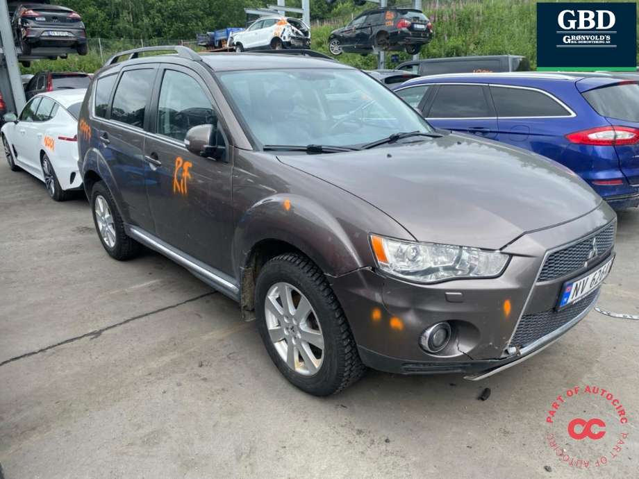 Mitsubishi Outlander 2010-2012 (Type II, Fase 2) , Motorkode: 4HK, Girkassekode: 2500A677
