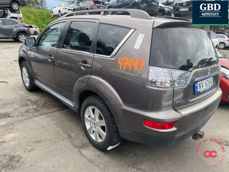 Mitsubishi Outlander 2010-2012 (Type II, Fase 2) , Motorkode: 4HK, Girkassekode: 2500A677